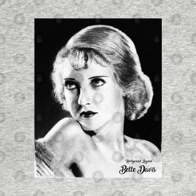 Bette Davis - Hollywood Legend by pencilartist